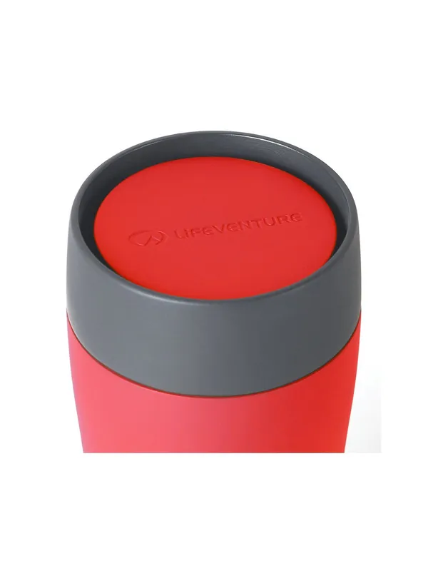 Poslední Šance Lifeventure One Touch Thermal Mug, 350 ml, red