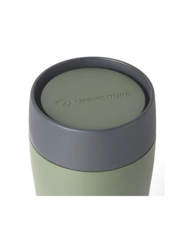 Nejlepší Volba Lifeventure One Touch Thermal Mug, 350 ml, khaki