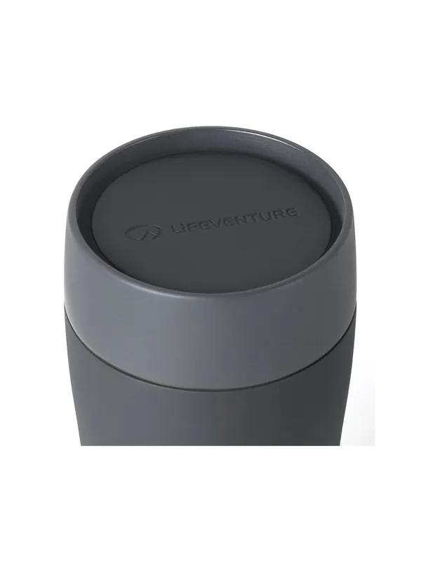 Lifeventure One Touch Thermal Mug, 350 ml, black Zlevněný