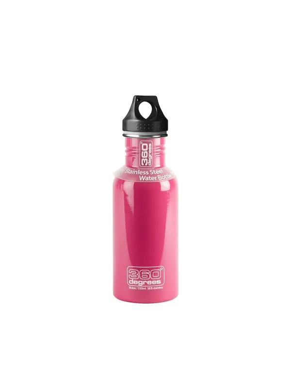 360° Stainless Drink Kids Bottle 350 ml with Kids Flip Cap, Pink Levný