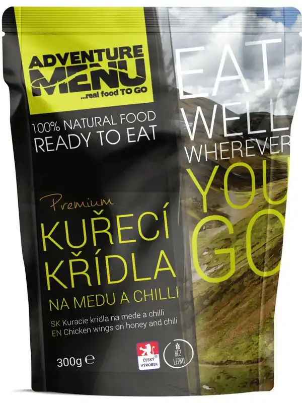 ADVENTURE MENU Kuřecí křídla na medu a chilli Expresní Doručení