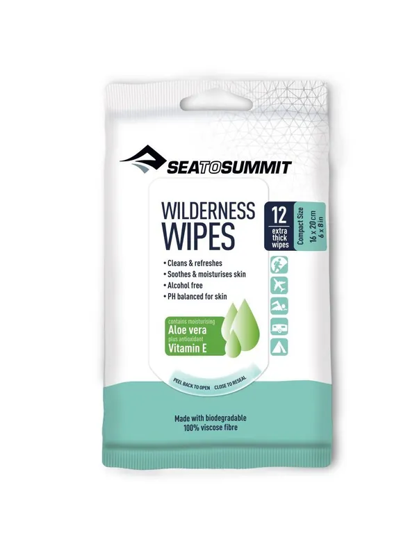 Finální Výprodej SEA TO SUMMIT ubrousky Wilderness Wipes Compact - 12 ks