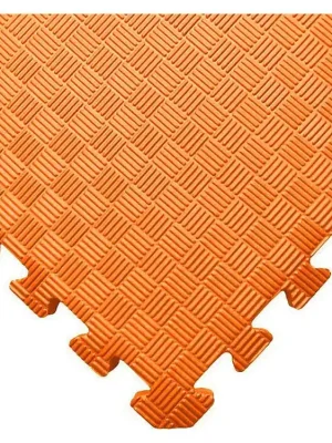 TATAMI-TAEKWONDO PUZZLE - Jednobarevná - 100x100x1,0 cm- podložka na cvičení oranžová ELG 1001 ORA Výprodej
