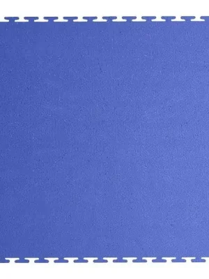 Výprodej PVC odolná podlaha do garáže, skladu,tělocvičny ECO - T LOCK - TEXTURED 498x498x6,5 mm Modrá POD01-MO