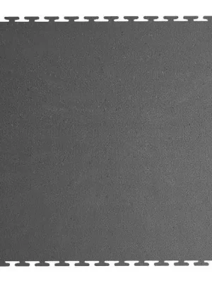 PVC odolná podlaha do garáže, skladu,tělocvičny ECO - T LOCK - TEXTURED 498x498x6,5 mm Šedá POD01-TMSE Výprodej