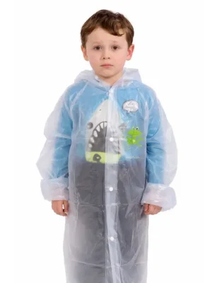 Dětská pláštěnka do deště transparent Cenový Hit