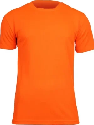 Zlevněný Fantasy pánské triko oranžová neon