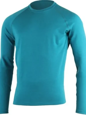 Akční Nabídka Lasting pánská merino mikina WITY modrá