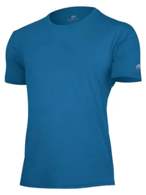 Značkový Lasting pánské merino triko CHUAN modré