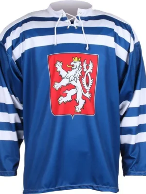 Cenový Hit Replika ČSR 1947 hokejový dres modrá