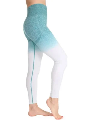 Vibe Fit sportovní legíny aqua Akční Nabídka