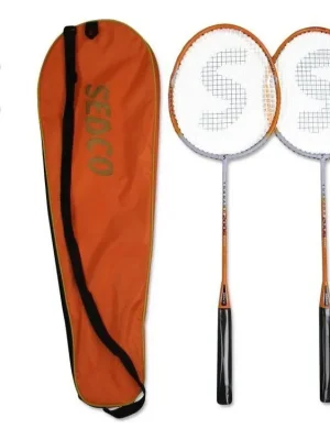 BADMINTONOVÁ SADA SEDCO TORNADO 2006S - 2 rakety + míčky  3427 Ihned K Objednání
