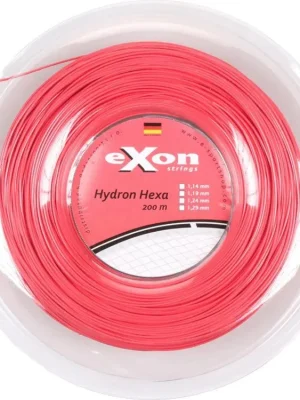 Hydron Hexa tenisový výplet 200 m červená Nejlepší Cena