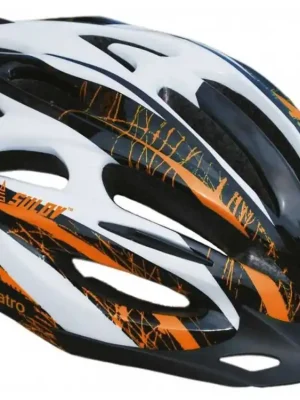 Cyklo helma SULOV® QUATRO, černo-oranžová Výhodná Nabídka