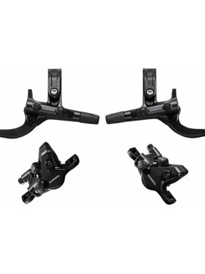 Brzda kotoučová SHIMANO Deore MT410 p+z (750+1450 mm) komplet bez kotoučů, (zadní J-kit) Nejprodávanější