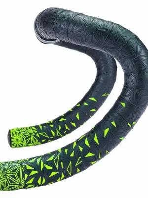 Aktuální omotávka Supacaz Super Sticky Kush Star Fade žlutá