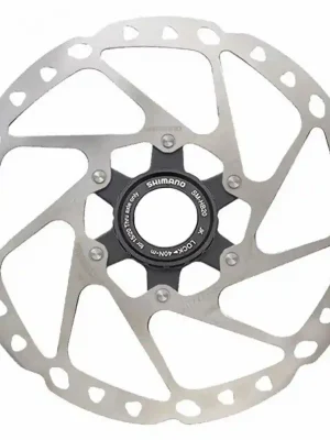 Výprodej Brzdový kotouč SHIMANO Deore SM-RT64 203mm Center lock, matice s externím ozubením, v krabičce
