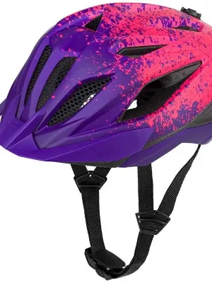 Značkový Přilba KED Street Junior Pro S Violet Pink Matt 49-55 cm