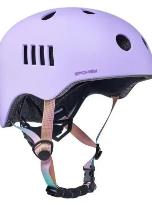 Top Prodej Spokey PUMPTRACK Helma na kolo, inline, skate, freeride, 48-57 cm, fialová