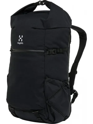 Sezónní Sleva Turistický batoh Haglöfs Ardos Rolltop 28l - černá