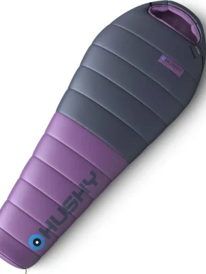 Dokud Zásoby Vydrží Péřový zimní dámský spacák HUSKY Drape Ladies blue/purple