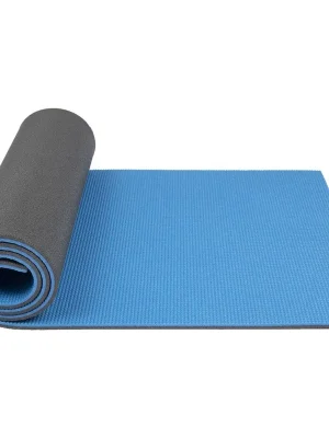 Cenová Bomba Fitness karimatka dvouvrstvá YATE 10 černá/modrá