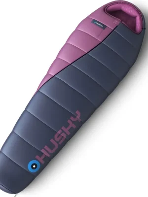 Autentický Syntetický zimní dámský spacák HUSKY Ladies Motion modrý