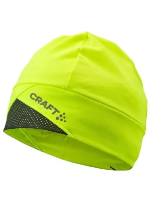 Funkční běžecká čepice CRAFT ADV Lumen Fleece - žlutá Sezónní Sleva