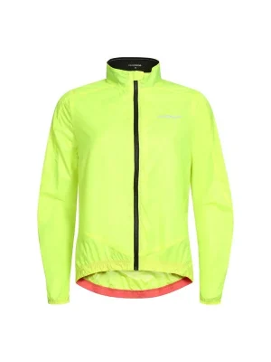 Dámská cyklistická větrovka PROGRESS Flowy Bike neon žlutá Víkendová Akce