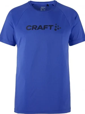 Nová Kolekce Pánské funkční triko CRAFT CORE Essence Logo - modrá