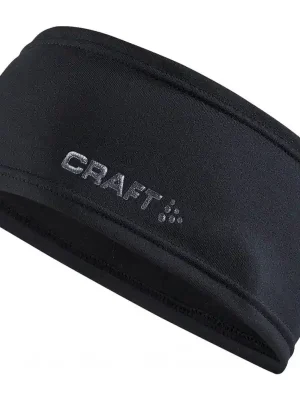 Unisex zateplená čelenka CRAFT Core Essence Thermal černá Rychlé Dodání