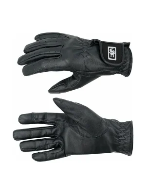 Dámské jezdecké rukavice PROGRESS Pro-Riding Gloves černé Poslední Šance