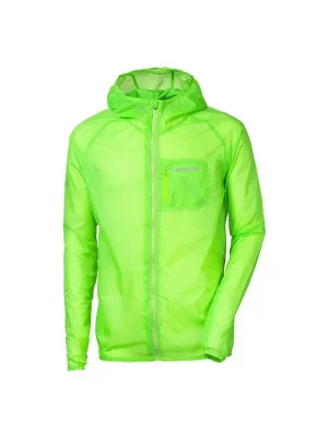 Super Cena Ultralehká bunda - větrovka PROGRESS Aero Lite neon zelená
