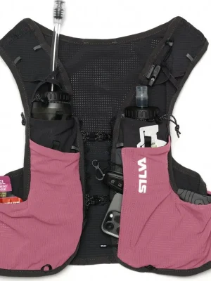 Běžecká vesta SILVA Strive Fly Rose S - růžová Akce