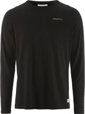 Vysoce Kvalitní Pánské funkční triko CRAFT CORE Essence Bi-blend LS - černá