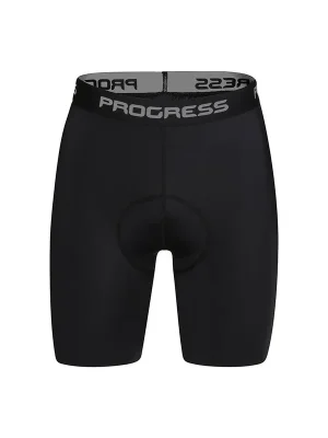 Unisex cyklistické kraťasy PROGRESS Basica Shorts černé Expresní Doručení